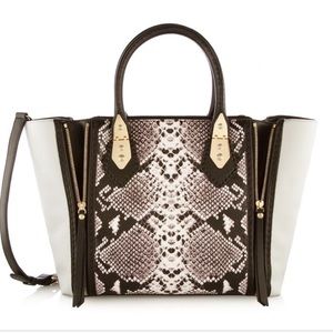 Henri Bendel Snakeskin LARGE Satchel - LIMITED ED.
